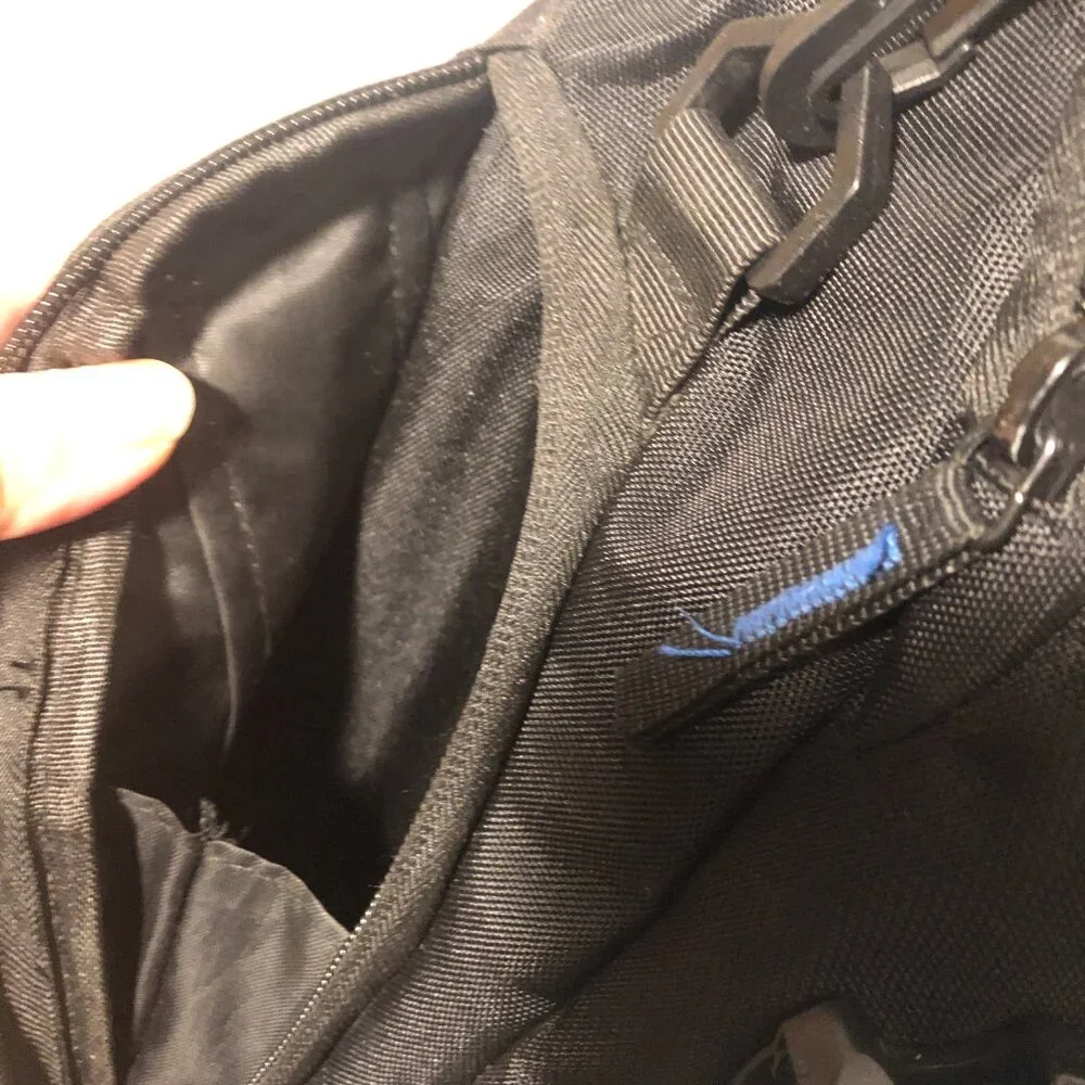 LSV men black convertible biking bag, versatile / convertible messenger bag